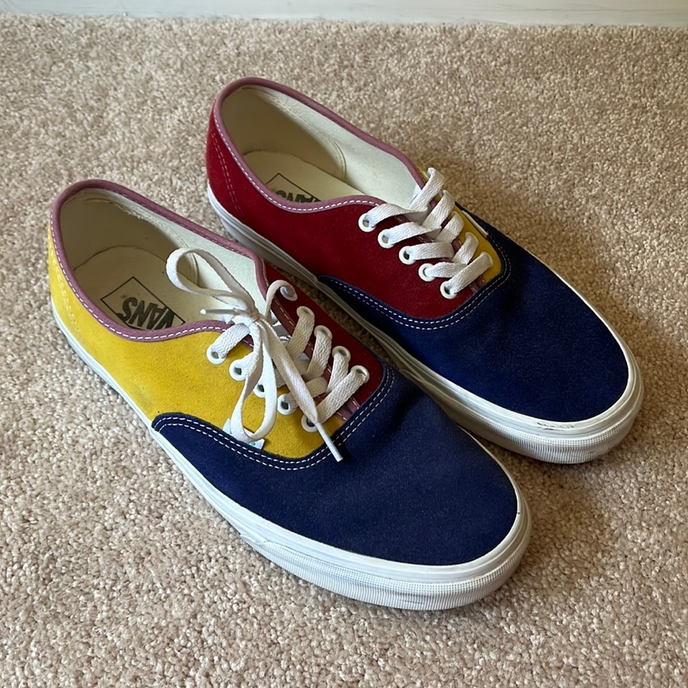 Suede multicolor Vans Skate Shoe 11.5M